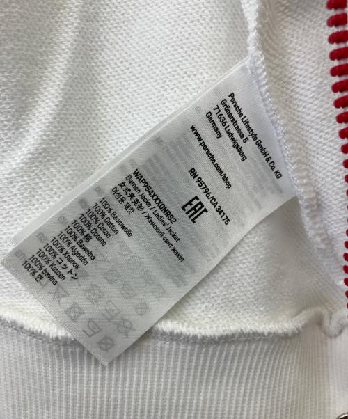 PORCHE（ポルシェ）PORCHE (ポルシェ) ジップジャケット ホワイト サイズ:Sの古着・服飾アイテム