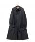 BURBERRY BLACK LABEL（バーバリーブラックレーベル）の古着「ステンカラーコート」｜ブラック