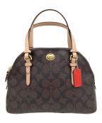 COACHコーチ）の古着「ショルダーバック」｜ブラウン