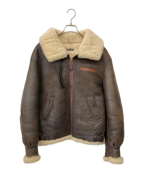 AVIREX（アヴィレックス）AVIREX (アヴィレックス) B-3ジャケット ブラウン サイズ:36の古着・服飾アイテム