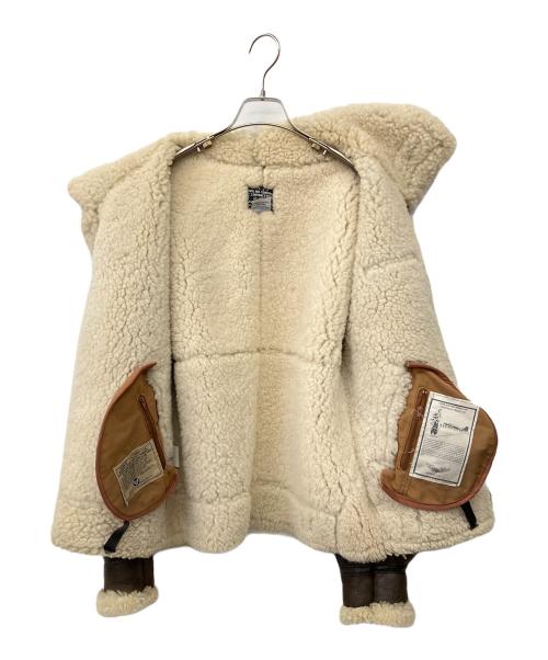 AVIREX（アヴィレックス）AVIREX (アヴィレックス) B-3ジャケット ブラウン サイズ:36の古着・服飾アイテム