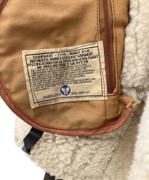 AVIREX（アヴィレックス）AVIREX (アヴィレックス) B-3ジャケット ブラウン サイズ:36の古着・服飾アイテム