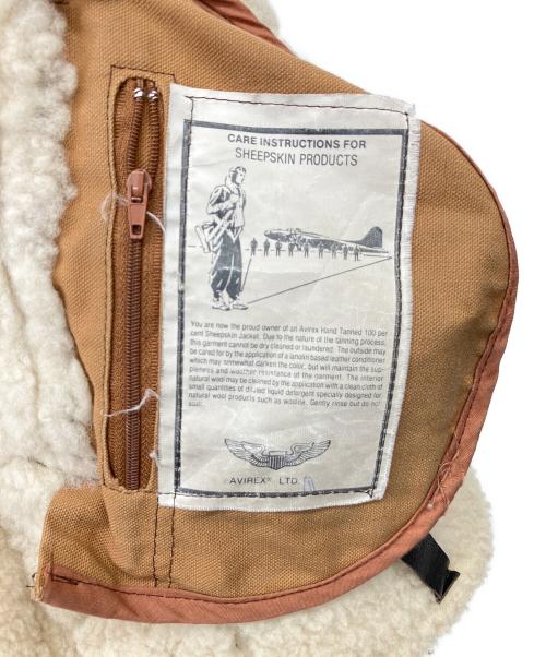AVIREX（アヴィレックス）AVIREX (アヴィレックス) B-3ジャケット ブラウン サイズ:36の古着・服飾アイテム
