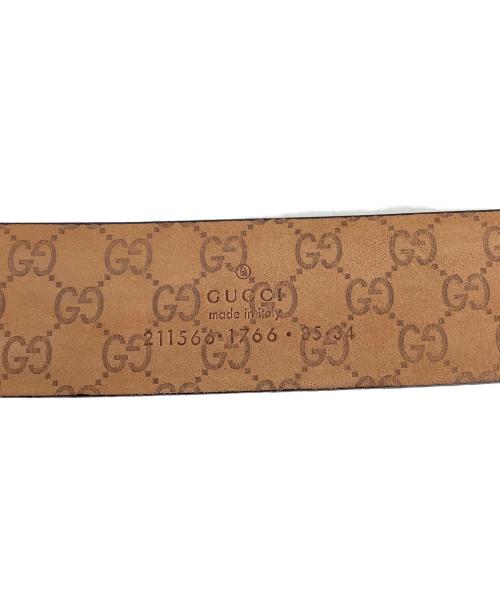 GUCCI（グッチ）GUCCI (グッチ) レザーベルトの古着・服飾アイテム