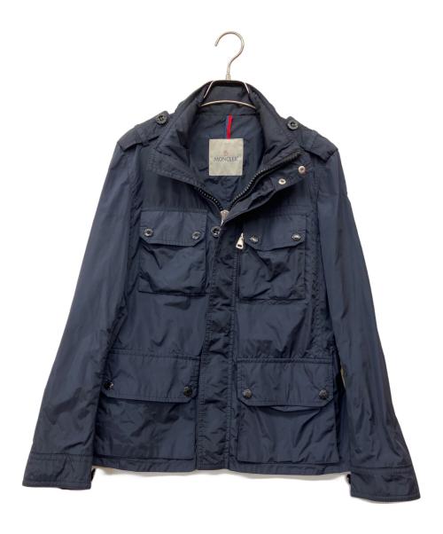 MONCLER（モンクレール）MONCLER (モンクレール) ナイロンジャケット ネイビーの古着・服飾アイテム