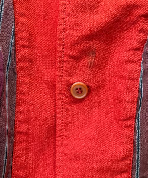 COMME des GARCONS HOMME（コムデギャルソン オム）COMME des GARCONS HOMME (コムデギャルソン オム) リバーシブルジャケット レッド サイズ:Sの古着・服飾アイテム