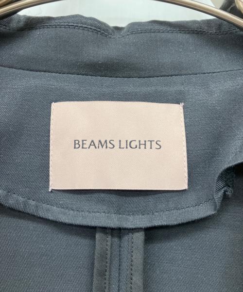 BEAMS Lights（ビームスライト）BEAMS Lights (ビームスライト) アセテート混テーラージャケット ブラック サイズ:M 未使用品の古着・服飾アイテム
