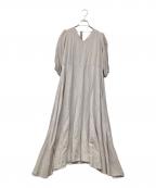 RANDEBOOランデブー）の古着「半袖ワンピース」｜ライトグレー