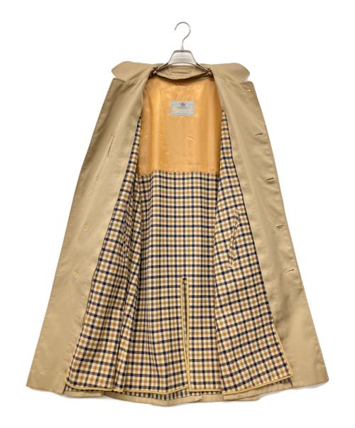 Aquascutum（アクアスキュータム）Aquascutum (アクアスキュータム) ライナー付ステンカラーコート ベージュ サイズ:36の古着・服飾アイテム