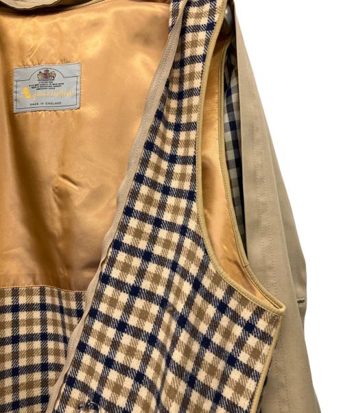 Aquascutum（アクアスキュータム）Aquascutum (アクアスキュータム) ライナー付ステンカラーコート ベージュ サイズ:36の古着・服飾アイテム