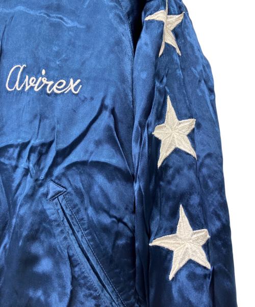 AVIREX（アヴィレックス）AVIREX (アヴィレックス) スタジャン ブラック×ホワイト サイズ:M 未使用品の古着・服飾アイテム