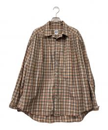 AiE（エーアイイー）の古着「長袖シャツ」｜ベージュ
