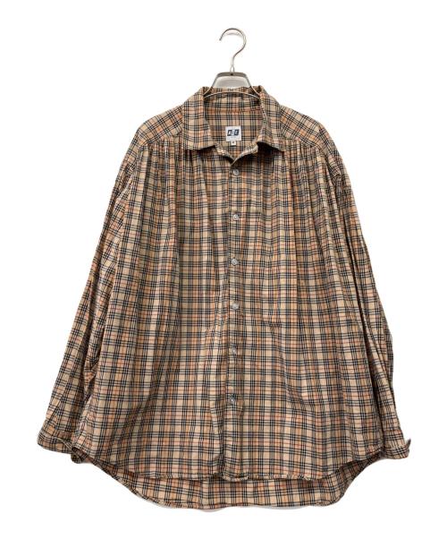 AiE（エーアイイー）AiE (エーアイイー) 長袖シャツ ベージュ サイズ:Mの古着・服飾アイテム