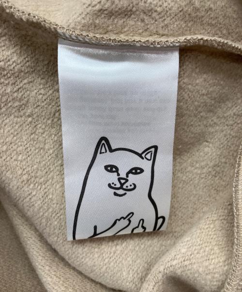RIPNDIP（リップンディップ）RIPNDIP (リップンディップ) プルオーバーパーカー ベージュ サイズ:L 未使用品の古着・服飾アイテム