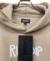 中古・古着 RIPNDIP (リップンディップ) プルオーバーパーカー ベージュ サイズ:L 未使用品：5000円