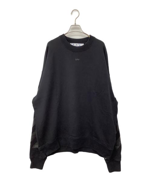 OFFWHITE（オフホワイト）OFFWHITE (オフホワイト) スウェット ブラック サイズ:XLの古着・服飾アイテム