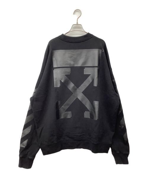 OFFWHITE（オフホワイト）OFFWHITE (オフホワイト) スウェット ブラック サイズ:XLの古着・服飾アイテム