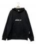 overprint（オーバープリント）の古着「プルオーバーパーカー」｜ブラック