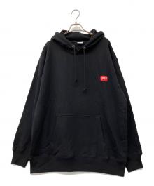 overprint（オーバープリント）の古着「プルオーバーパーカー」｜ブラック