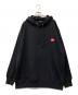 overprint（オーバープリント）の古着「プルオーバーパーカー」｜ブラック