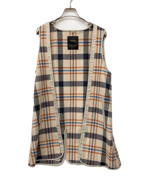 SANYO（サンヨー）SANYO (サンヨー) ライナー付きトレンチコート ベージュ サイズ:36の古着・服飾アイテム