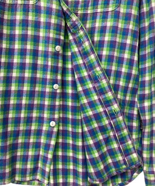 stussy（ステューシー）stussy (ステューシー) 長袖シャツ グリーン サイズ:Mの古着・服飾アイテム