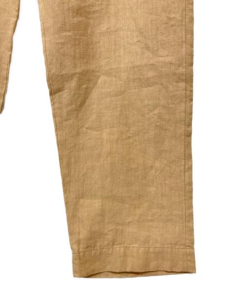 NIGEL CABOURN（ナイジェルケーボン）NIGEL CABOURN (ナイジェルケーボン) リネンパンツ ブラウン サイズ:8 未使用品の古着・服飾アイテム