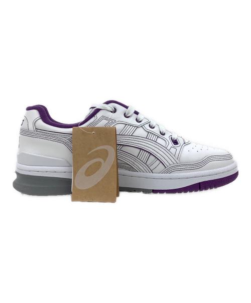asics Needles（アシックス ニードルズ）asics Needles (アシックス ニードルズ) EX89 ホワイト×パープル サイズ:28cm 未使用品の古着・服飾アイテム