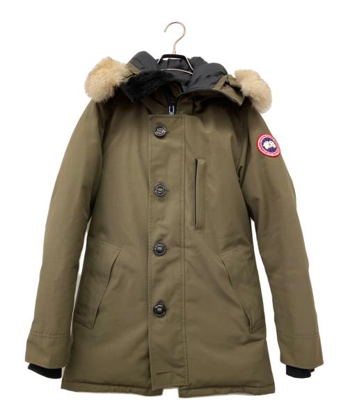 CANADA GOOSE（カナダグース）CANADA GOOSE (カナダグース) ダウンコート カーキ サイズ:XSの古着・服飾アイテム