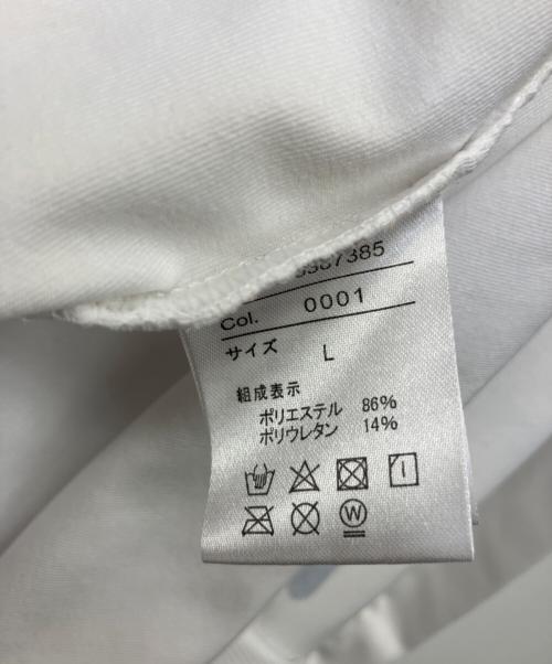 muta MARINE（ムータマリン）muta MARINE (ムータマリン) ジップパーカー ホワイト サイズ:Lの古着・服飾アイテム