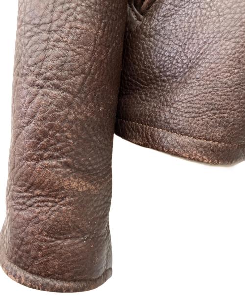 Schott（ショット）Schott (ショット) レザージャケット ブラウン サイズ:44の古着・服飾アイテム