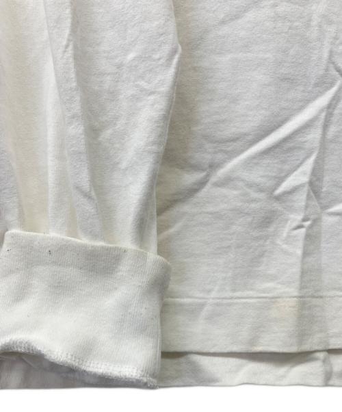 HUMAN MADE（ヒューマンメイド）HUMAN MADE (ヒューマンメイド) 長袖カットソー ホワイト サイズ:Lの古着・服飾アイテム