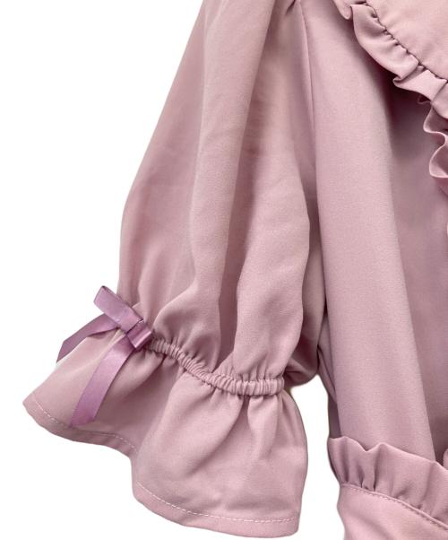 axes femme kawaii（アクシズ ファム）axes femme kawaii (アクシズ ファム) ロマンティックフリルワンピ パープル サイズ:Mの古着・服飾アイテム