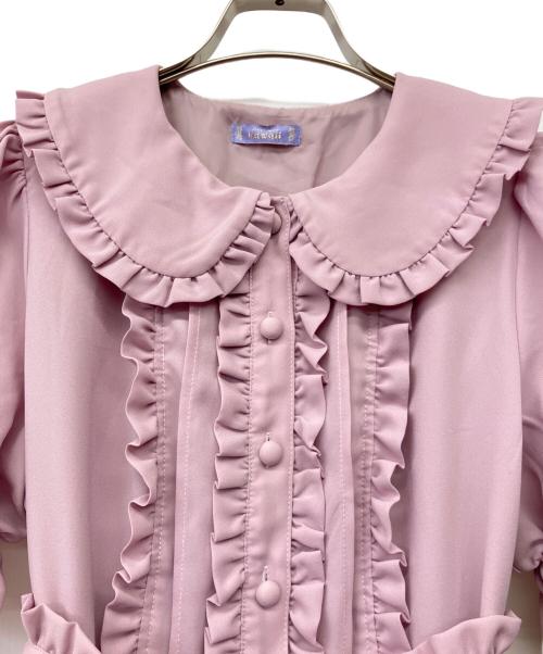 axes femme kawaii（アクシズ ファム）axes femme kawaii (アクシズ ファム) ロマンティックフリルワンピ パープル サイズ:Mの古着・服飾アイテム