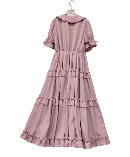 axes femme kawaii（アクシズ ファム）axes femme kawaii (アクシズ ファム) ロマンティックフリルワンピ パープル サイズ:Mの古着・服飾アイテム