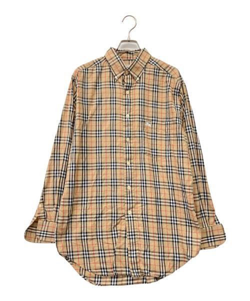 Burberry's（バーバリー）Burberry's (バーバリーズ) 長袖シャツ ベージュ サイズ:Mの古着・服飾アイテム