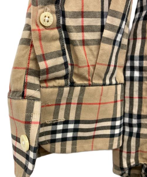 Burberry's（バーバリー）Burberry's (バーバリーズ) 長袖シャツ ベージュ サイズ:Mの古着・服飾アイテム
