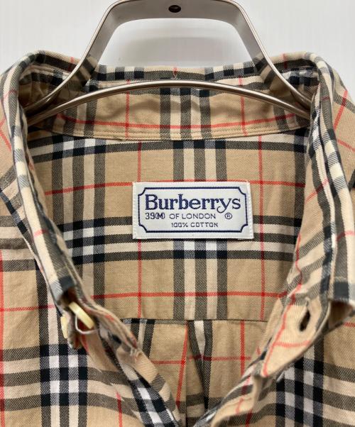Burberry's（バーバリー）Burberry's (バーバリーズ) 長袖シャツ ベージュ サイズ:Mの古着・服飾アイテム