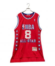 MITCHELL & NESS（ミッチェルアンドネス）の古着「ゲームシャツ」｜レッド