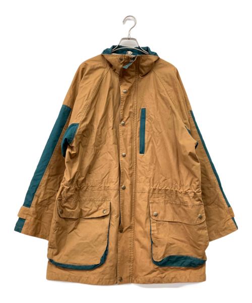 KOOLAH（クーラー）KOOLAH (クーラー) コート ブラウン×グリーン サイズ:Lの古着・服飾アイテム