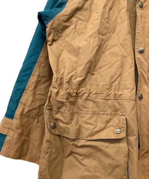 KOOLAH（クーラー）KOOLAH (クーラー) コート ブラウン×グリーン サイズ:Lの古着・服飾アイテム