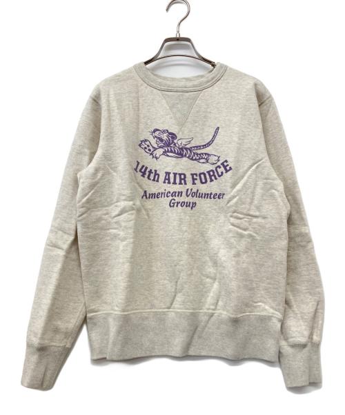 BUZZ RICKSON'S（バズリクソンズ）Buzz Rickson's (バズリクソンズ) スウェット ライトグレー サイズ:Mの古着・服飾アイテム