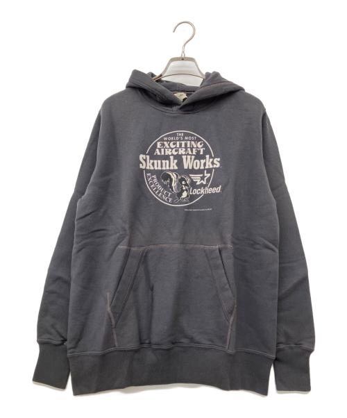 BUZZ RICKSON'S（バズリクソンズ）Buzz Rickson's (バズリクソンズ) パーカー ブラック サイズ:Lの古着・服飾アイテム