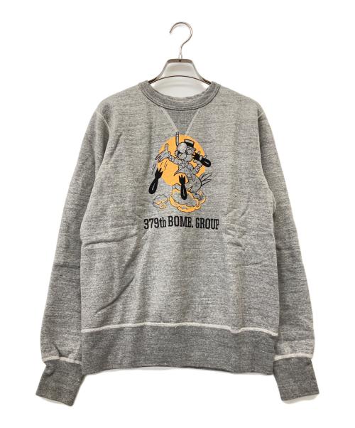 BUZZ RICKSON'S（バズリクソンズ）Buzz Rickson's (バズリクソンズ) スウェット グレー サイズ:Mの古着・服飾アイテム