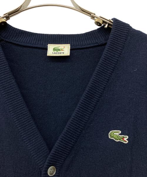 LACOSTE（ラコステ）LACOSTE (ラコステ) 薄手カーディガン ネイビー サイズ:4の古着・服飾アイテム