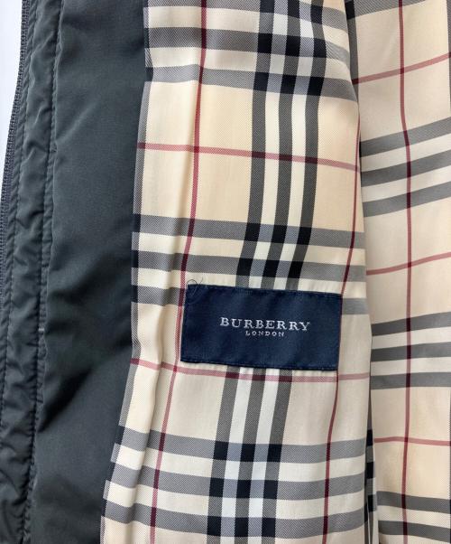 BURBERRY LONDON（バーバリーロンドン）BURBERRY LONDON (バーバリーロンドン) ダウンジャケット ブラック サイズ:9号の古着・服飾アイテム