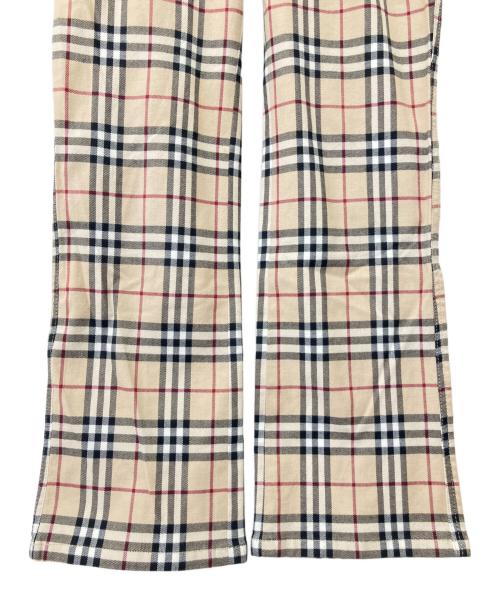 BURBERRY LONDON（バーバリーロンドン）BURBERRY LONDON (バーバリーロンドン) チェックパンツ ベージュ サイズ:38の古着・服飾アイテム