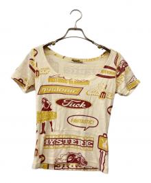 Hysteric Glamour（ヒステリックグラマー）の古着「半袖カットソー」｜アイボリー