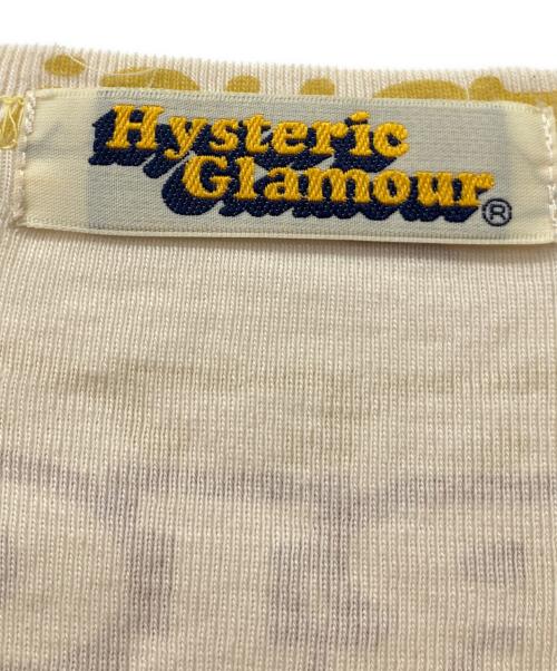 Hysteric Glamour（ヒステリックグラマー）Hysteric Glamour (ヒステリックグラマー) 半袖カットソー アイボリー サイズ:FREEの古着・服飾アイテム