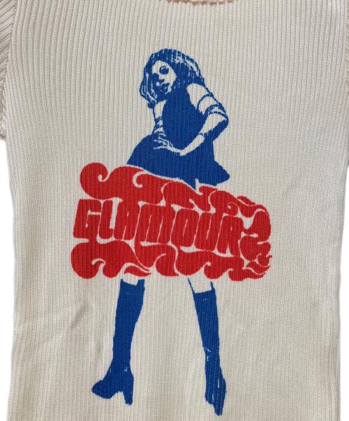 Hysteric Glamour（ヒステリックグラマー）Hysteric Glamour (ヒステリックグラマー) 半袖カットソー ベージュ サイズ:FREEの古着・服飾アイテム